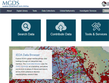 Tablet Screenshot of marine-geo.org